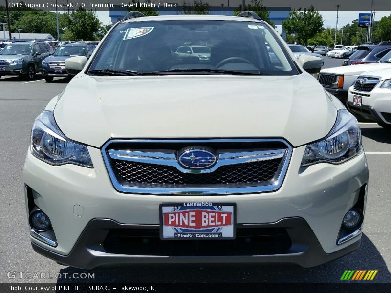 Desert Khaki / Black 2016 Subaru Crosstrek 2.0i Premium