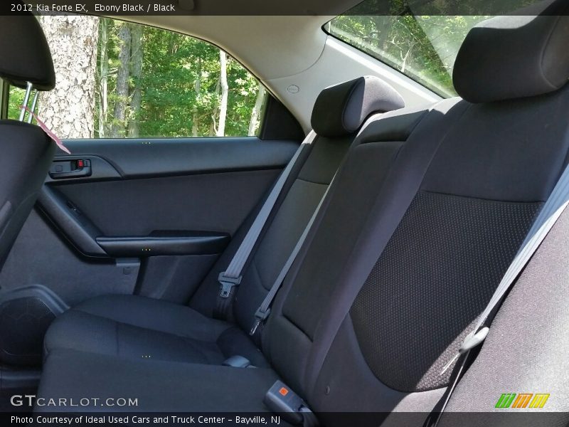 Ebony Black / Black 2012 Kia Forte EX