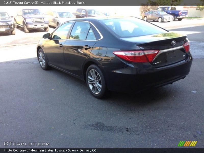 Attitude Black Metallic / Black 2015 Toyota Camry SE