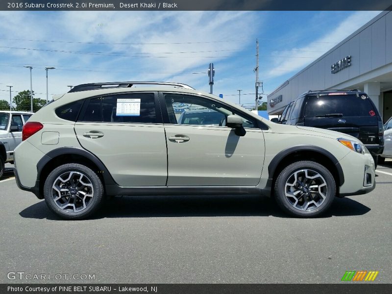 Desert Khaki / Black 2016 Subaru Crosstrek 2.0i Premium