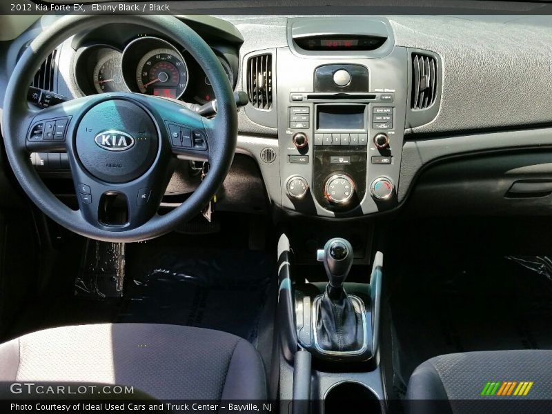 Ebony Black / Black 2012 Kia Forte EX