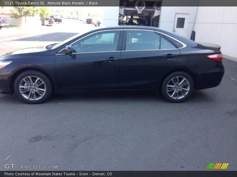 Attitude Black Metallic / Black 2015 Toyota Camry SE