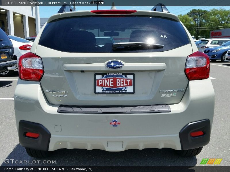 Desert Khaki / Black 2016 Subaru Crosstrek 2.0i Premium
