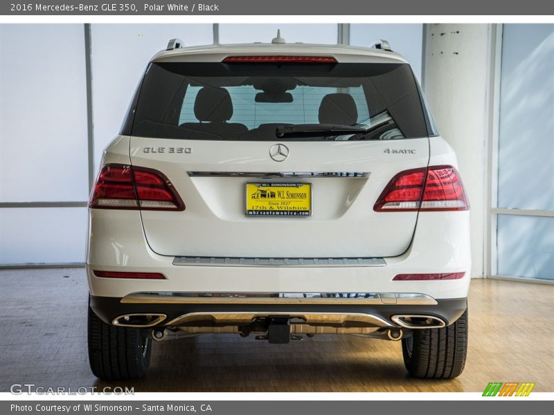 Polar White / Black 2016 Mercedes-Benz GLE 350