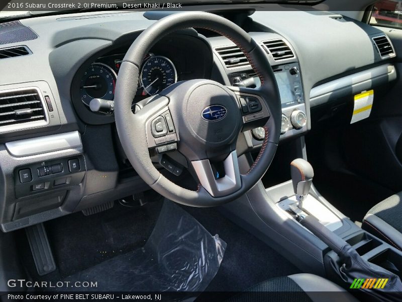 Desert Khaki / Black 2016 Subaru Crosstrek 2.0i Premium