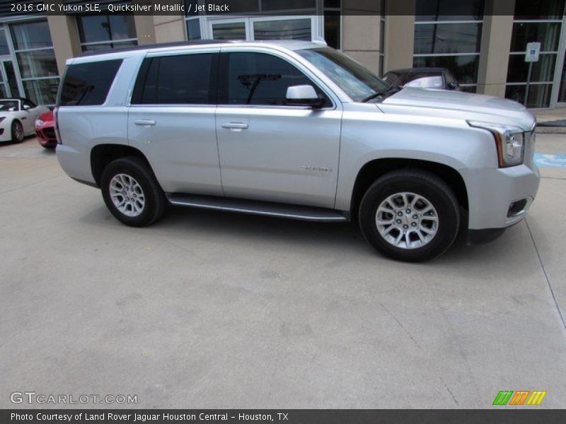 Quicksilver Metallic / Jet Black 2016 GMC Yukon SLE