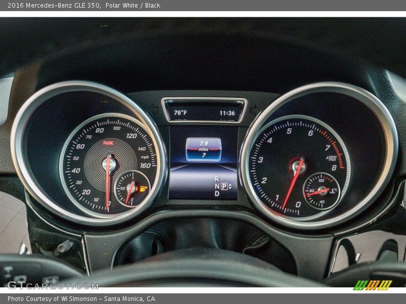 Polar White / Black 2016 Mercedes-Benz GLE 350