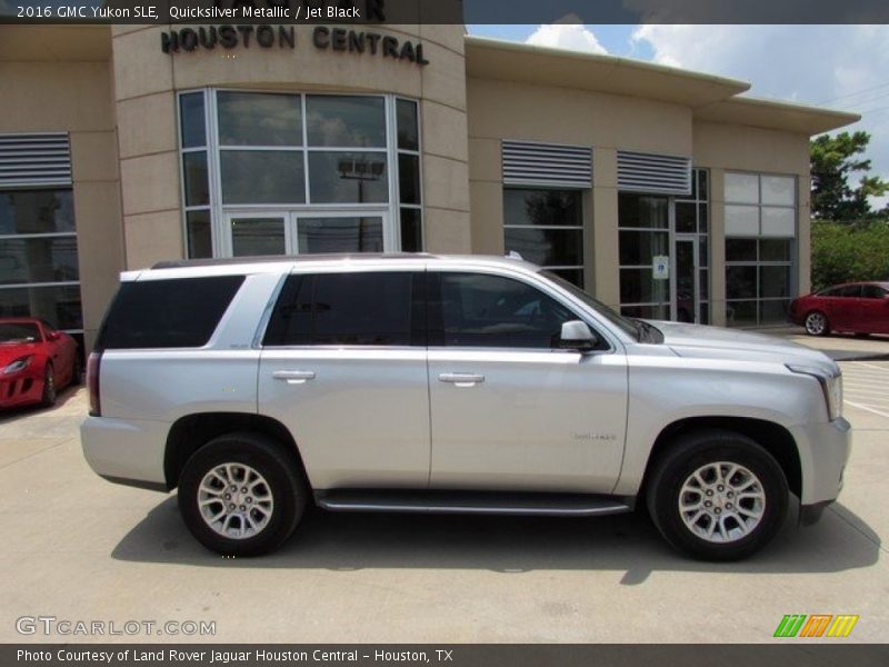 Quicksilver Metallic / Jet Black 2016 GMC Yukon SLE
