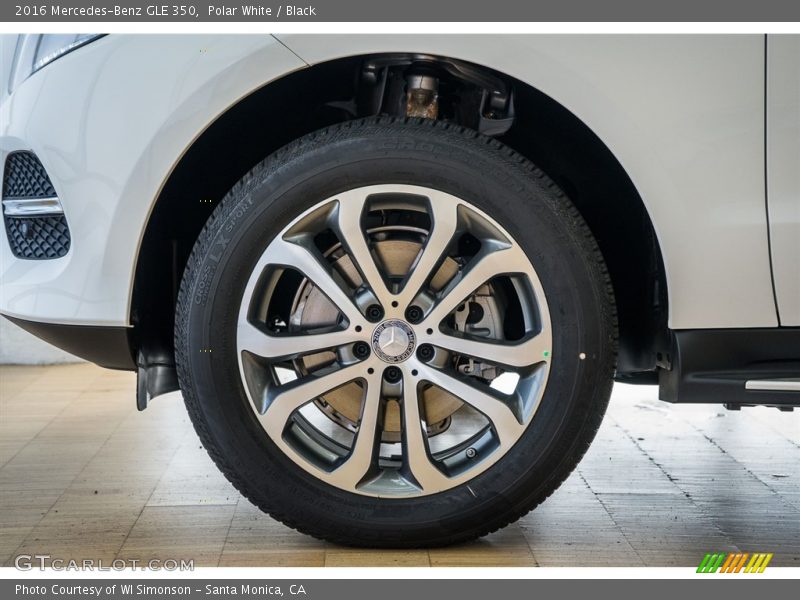 Polar White / Black 2016 Mercedes-Benz GLE 350