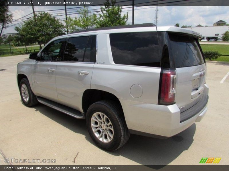 Quicksilver Metallic / Jet Black 2016 GMC Yukon SLE