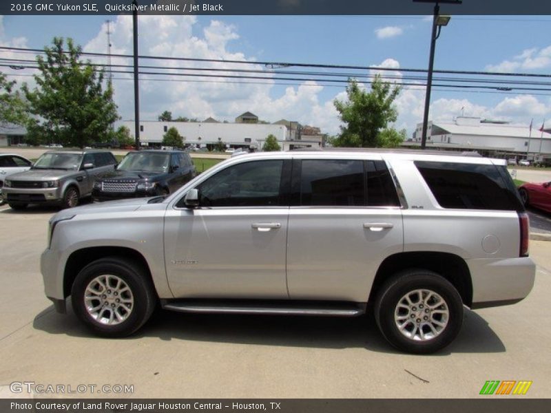 Quicksilver Metallic / Jet Black 2016 GMC Yukon SLE