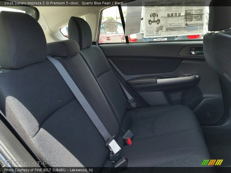Quartz Blue Pearl / Black 2016 Subaru Impreza 2.0i Premium 5-door
