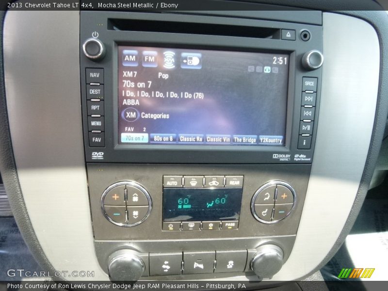 Mocha Steel Metallic / Ebony 2013 Chevrolet Tahoe LT 4x4