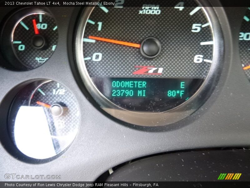 Mocha Steel Metallic / Ebony 2013 Chevrolet Tahoe LT 4x4