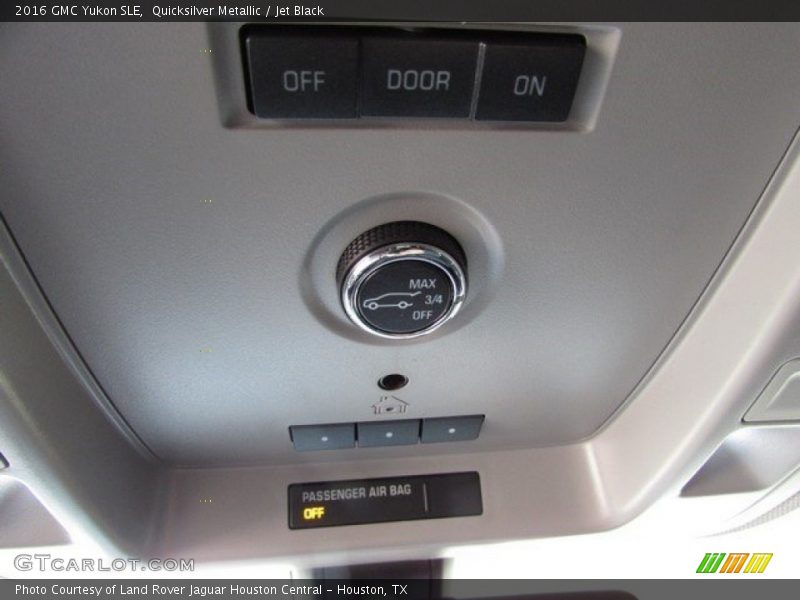 Quicksilver Metallic / Jet Black 2016 GMC Yukon SLE