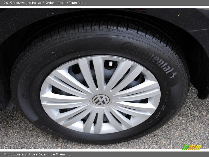Black / Titan Black 2015 Volkswagen Passat S Sedan