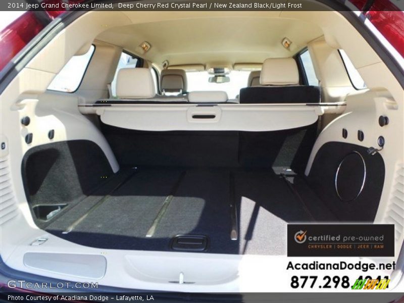 Deep Cherry Red Crystal Pearl / New Zealand Black/Light Frost 2014 Jeep Grand Cherokee Limited