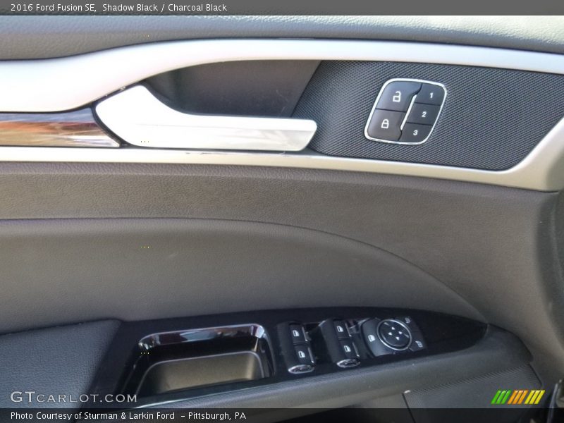 Shadow Black / Charcoal Black 2016 Ford Fusion SE