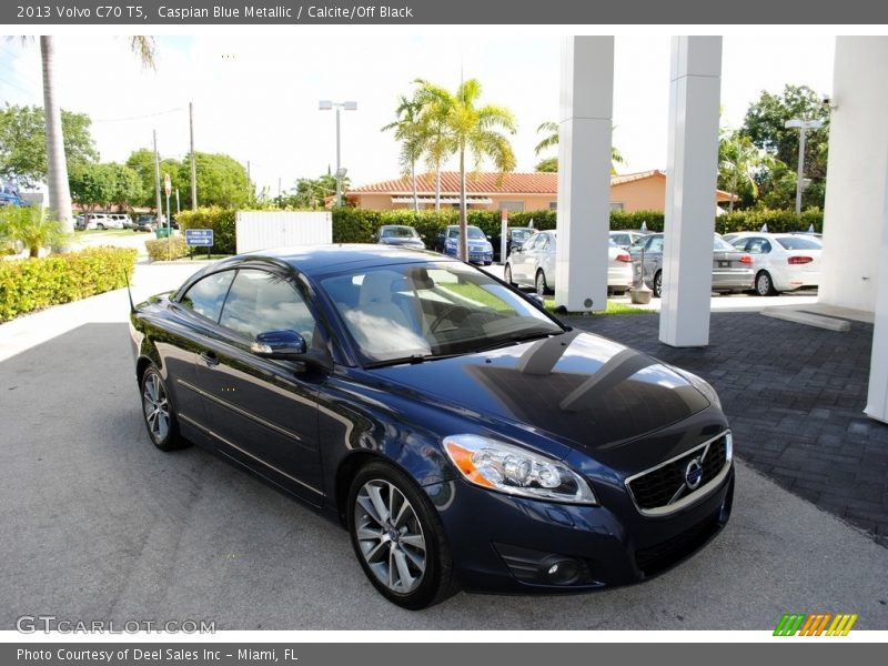 Caspian Blue Metallic / Calcite/Off Black 2013 Volvo C70 T5