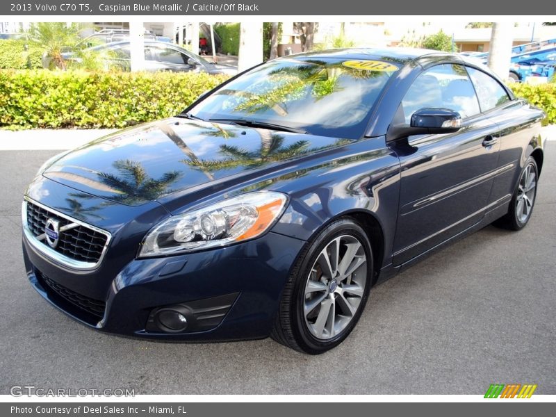 Caspian Blue Metallic / Calcite/Off Black 2013 Volvo C70 T5