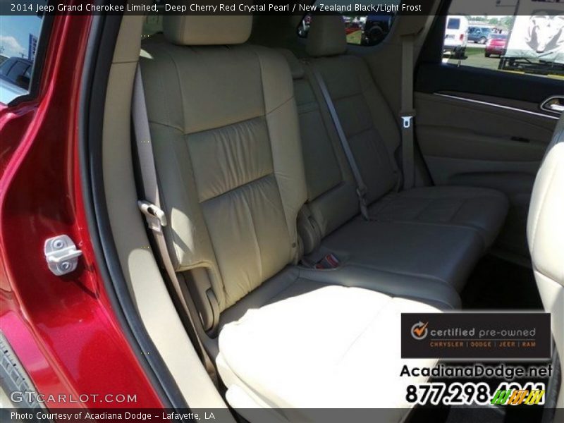 Deep Cherry Red Crystal Pearl / New Zealand Black/Light Frost 2014 Jeep Grand Cherokee Limited
