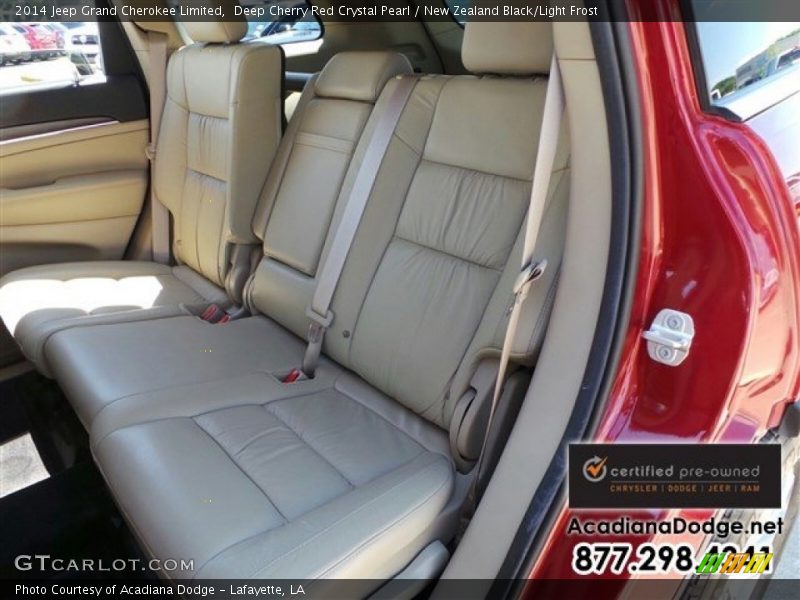 Deep Cherry Red Crystal Pearl / New Zealand Black/Light Frost 2014 Jeep Grand Cherokee Limited