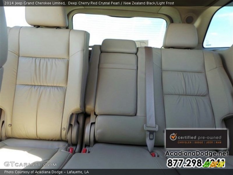 Deep Cherry Red Crystal Pearl / New Zealand Black/Light Frost 2014 Jeep Grand Cherokee Limited