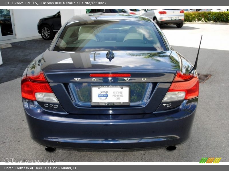 Caspian Blue Metallic / Calcite/Off Black 2013 Volvo C70 T5