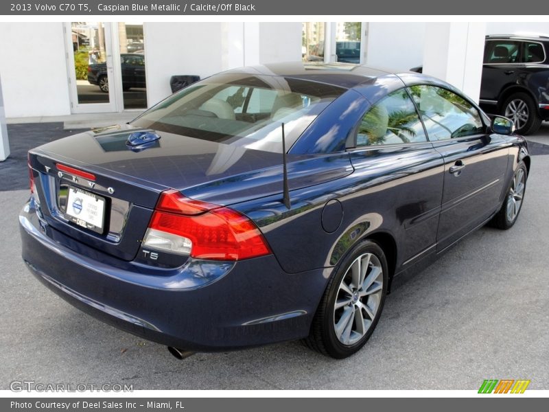 Caspian Blue Metallic / Calcite/Off Black 2013 Volvo C70 T5