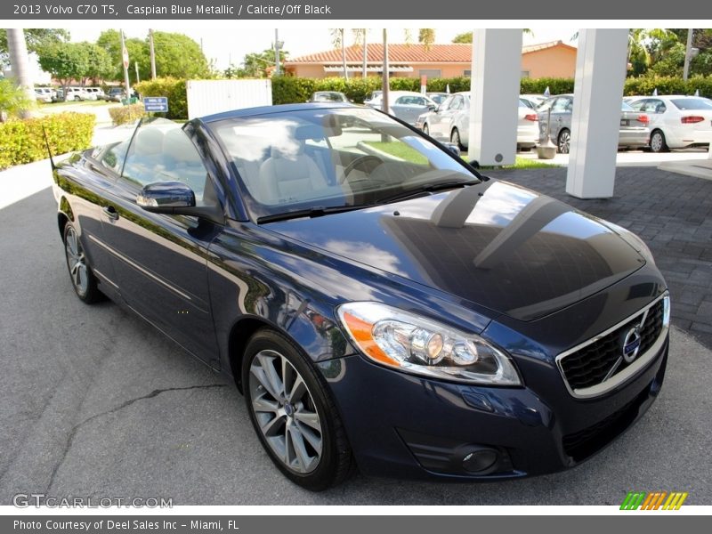 Caspian Blue Metallic / Calcite/Off Black 2013 Volvo C70 T5