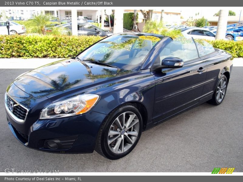 Caspian Blue Metallic / Calcite/Off Black 2013 Volvo C70 T5