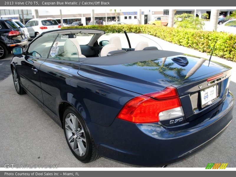 Caspian Blue Metallic / Calcite/Off Black 2013 Volvo C70 T5