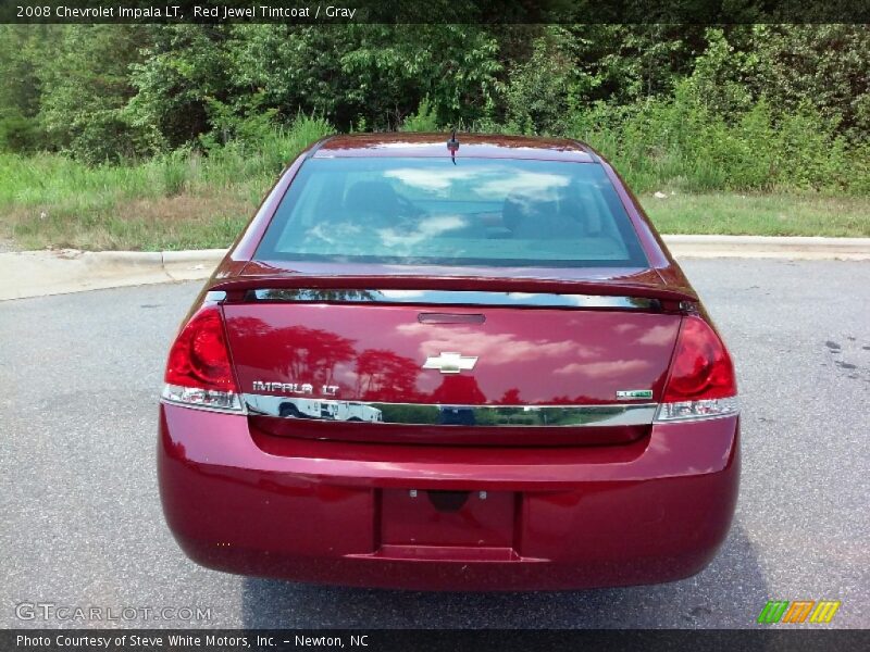 Red Jewel Tintcoat / Gray 2008 Chevrolet Impala LT