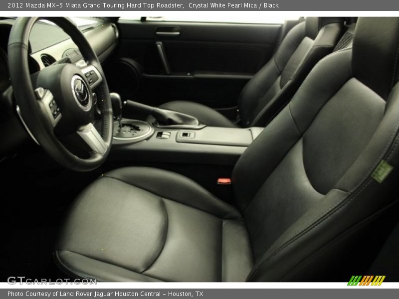 Crystal White Pearl Mica / Black 2012 Mazda MX-5 Miata Grand Touring Hard Top Roadster