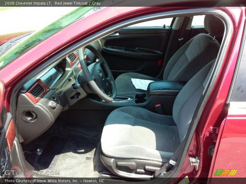 Red Jewel Tintcoat / Gray 2008 Chevrolet Impala LT