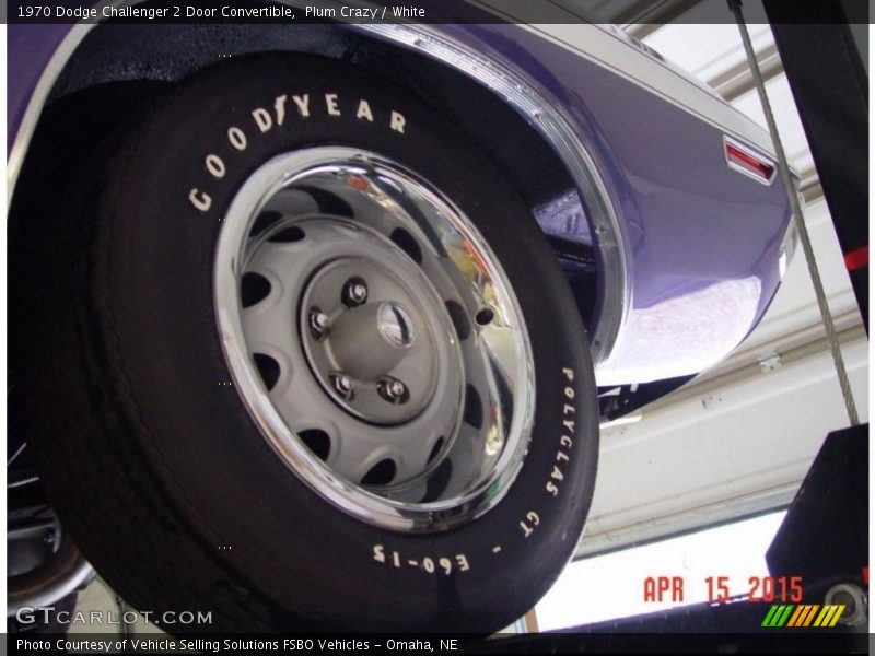  1970 Challenger 2 Door Convertible Wheel