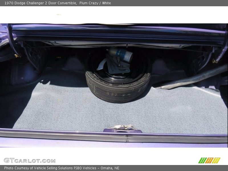  1970 Challenger 2 Door Convertible Trunk