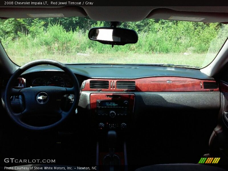 Red Jewel Tintcoat / Gray 2008 Chevrolet Impala LT