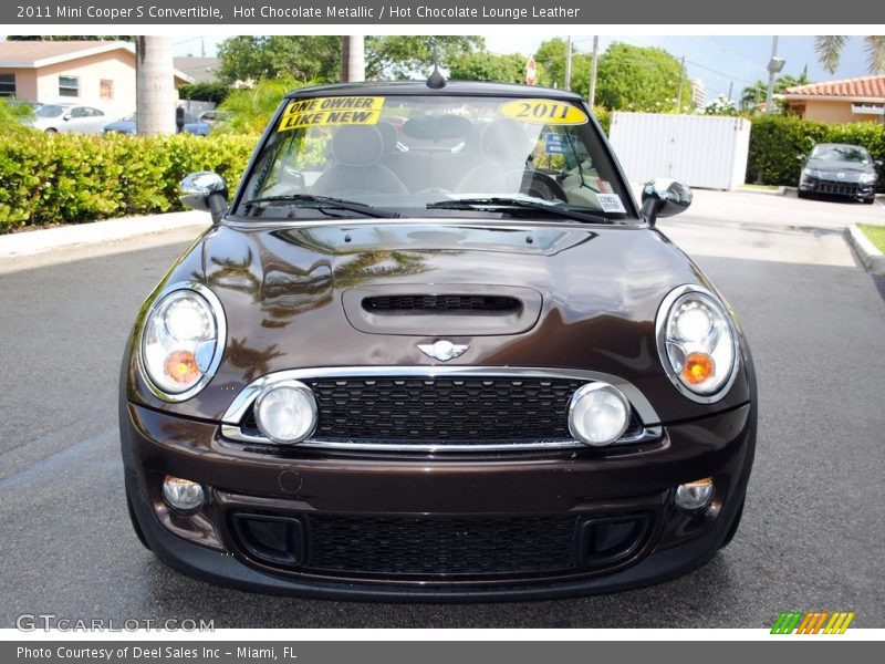 Hot Chocolate Metallic / Hot Chocolate Lounge Leather 2011 Mini Cooper S Convertible