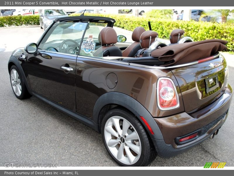 Hot Chocolate Metallic / Hot Chocolate Lounge Leather 2011 Mini Cooper S Convertible