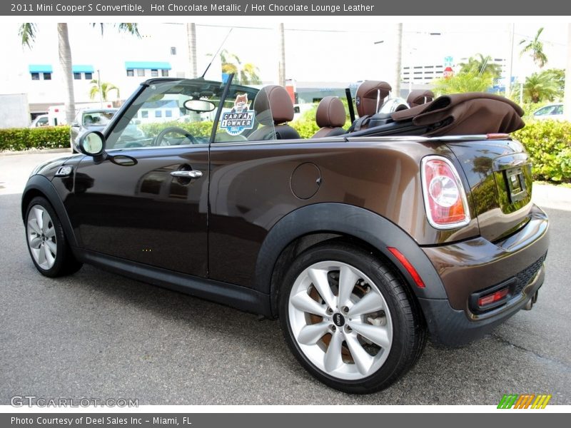 Hot Chocolate Metallic / Hot Chocolate Lounge Leather 2011 Mini Cooper S Convertible