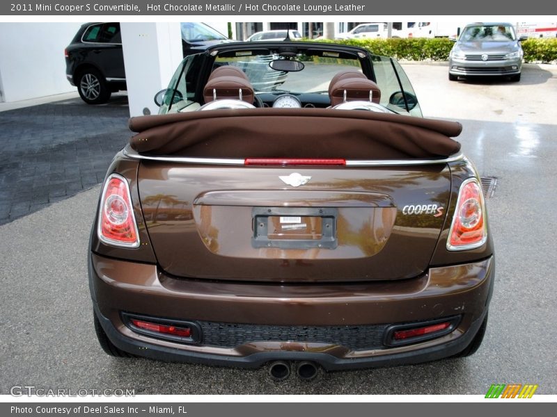 Hot Chocolate Metallic / Hot Chocolate Lounge Leather 2011 Mini Cooper S Convertible