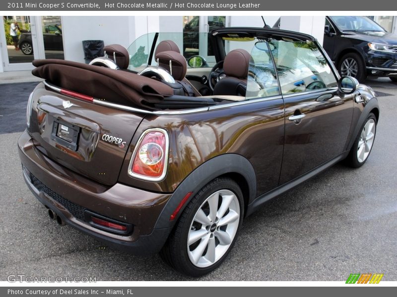 Hot Chocolate Metallic / Hot Chocolate Lounge Leather 2011 Mini Cooper S Convertible