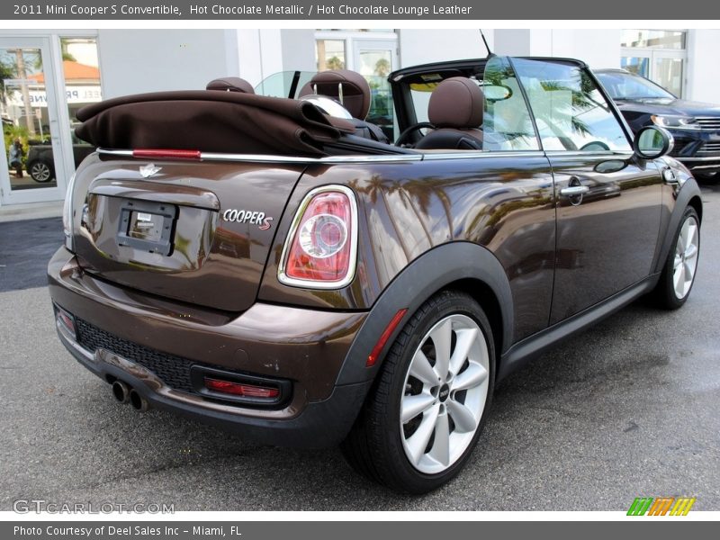 Hot Chocolate Metallic / Hot Chocolate Lounge Leather 2011 Mini Cooper S Convertible