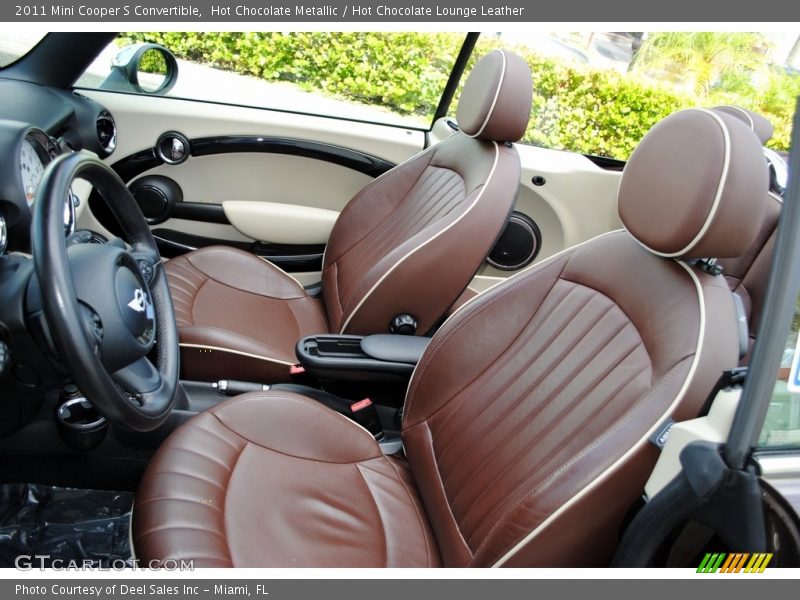 Hot Chocolate Metallic / Hot Chocolate Lounge Leather 2011 Mini Cooper S Convertible