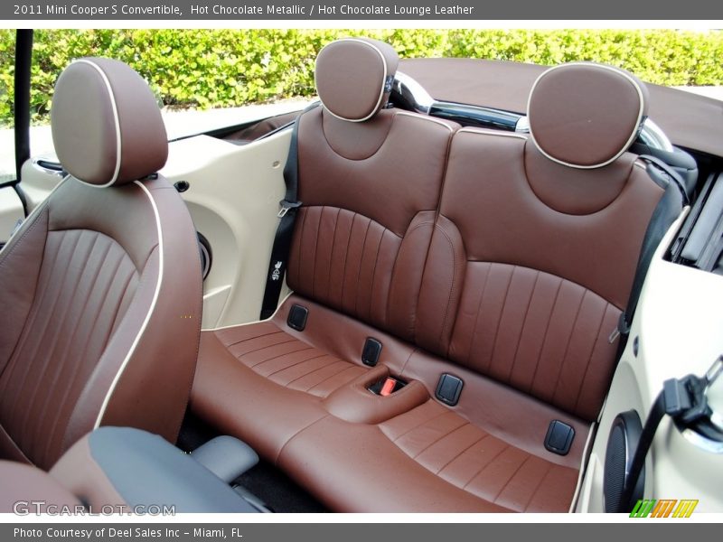 Hot Chocolate Metallic / Hot Chocolate Lounge Leather 2011 Mini Cooper S Convertible