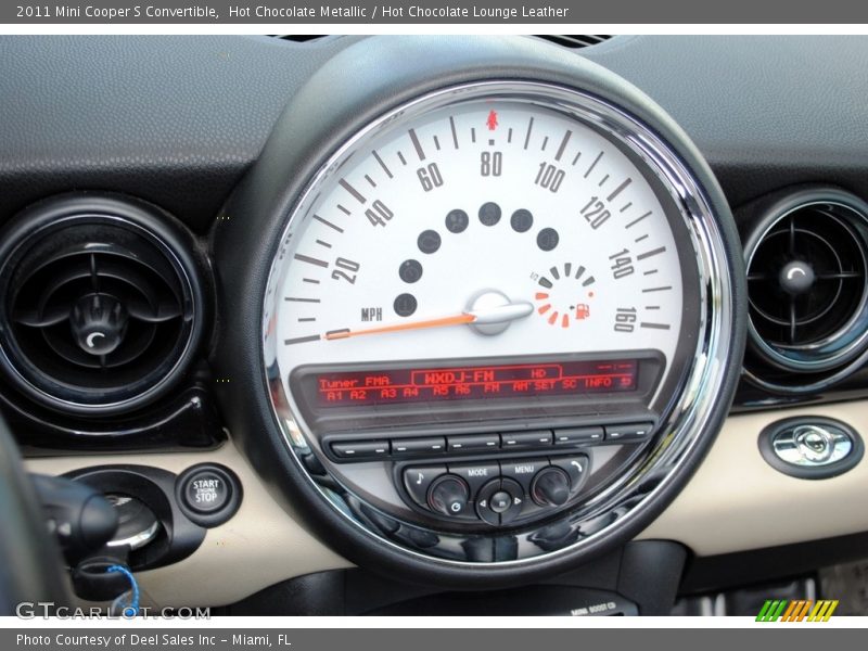 Hot Chocolate Metallic / Hot Chocolate Lounge Leather 2011 Mini Cooper S Convertible