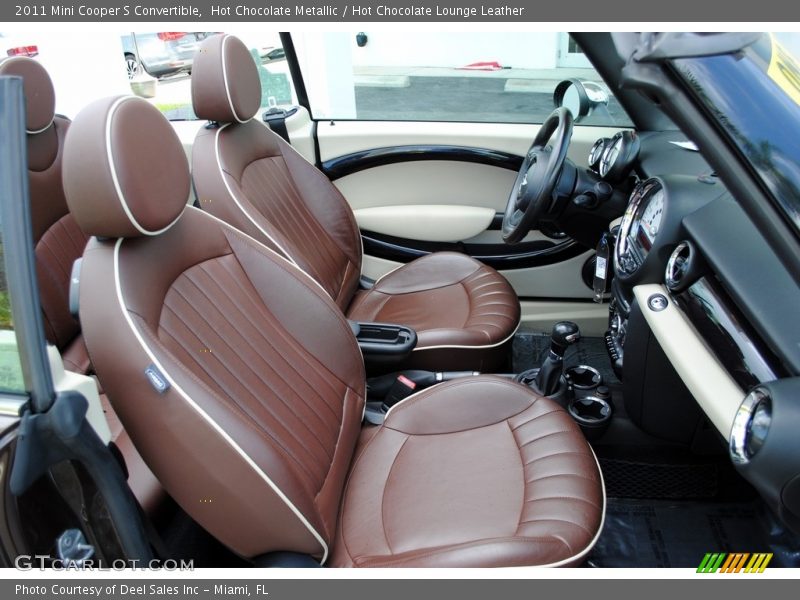 Hot Chocolate Metallic / Hot Chocolate Lounge Leather 2011 Mini Cooper S Convertible