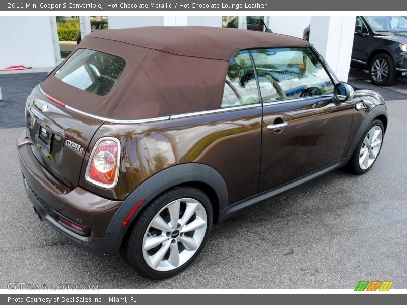 Hot Chocolate Metallic / Hot Chocolate Lounge Leather 2011 Mini Cooper S Convertible