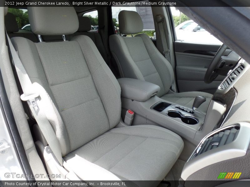 Bright Silver Metallic / Dark Graystone/Medium Graystone 2012 Jeep Grand Cherokee Laredo